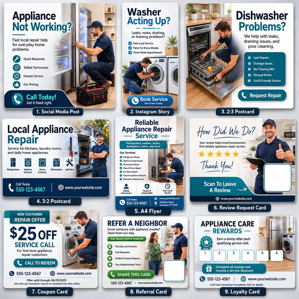 FixFlow Marketing Bundle for Appliance Repair Services - Image 2