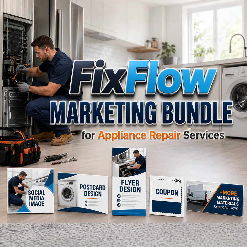 FixFlow Marketing Bundle for Appliance Repair Services
